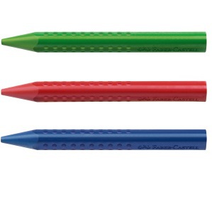 Восковые мелки Faber Castell 12 шт. - фото 2