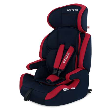Автокресло Babyton Drive Fix Indigo-Red Isofix 1/2/3 (9-36 кг)
