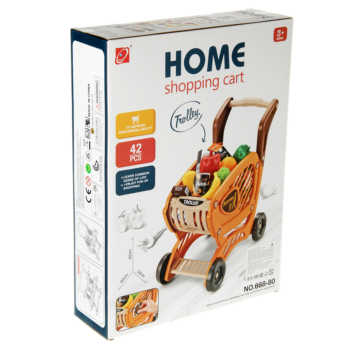 Игровой набор Veld Co тележки и корзинки - фото 13