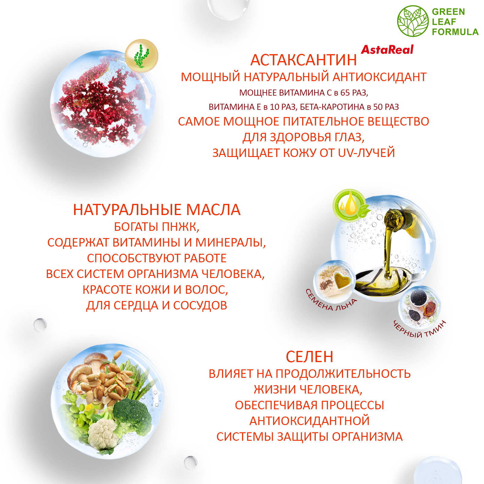 Витамины для глаз и зрения Green Leaf Formula лютеин комплекс черника витамин А астаксантин антиоксиданты 2 банки - фото 12
