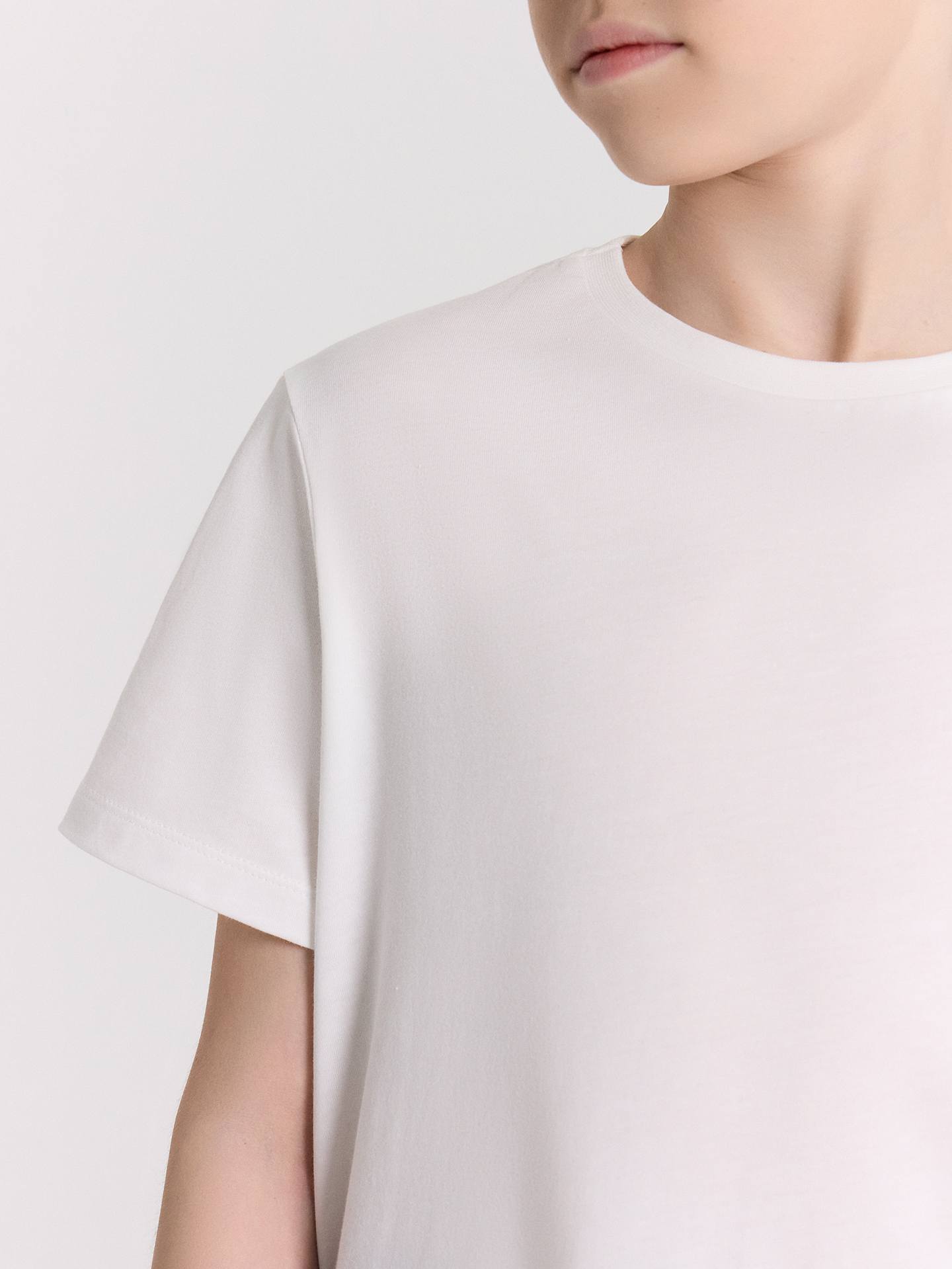 Футболка 2 шт Mark Formelle (Марк Формэль) 113379-2/серый меланж 4306-А + белый - фото 6