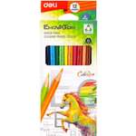 Карандаши цветные Deli 12 шт.