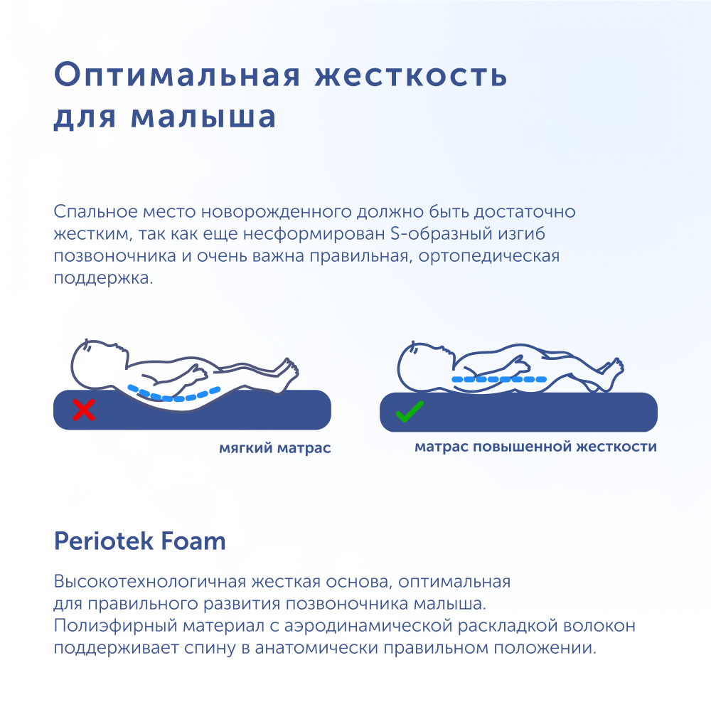 Матрас buyson BuyMini 120х60 - фото 6