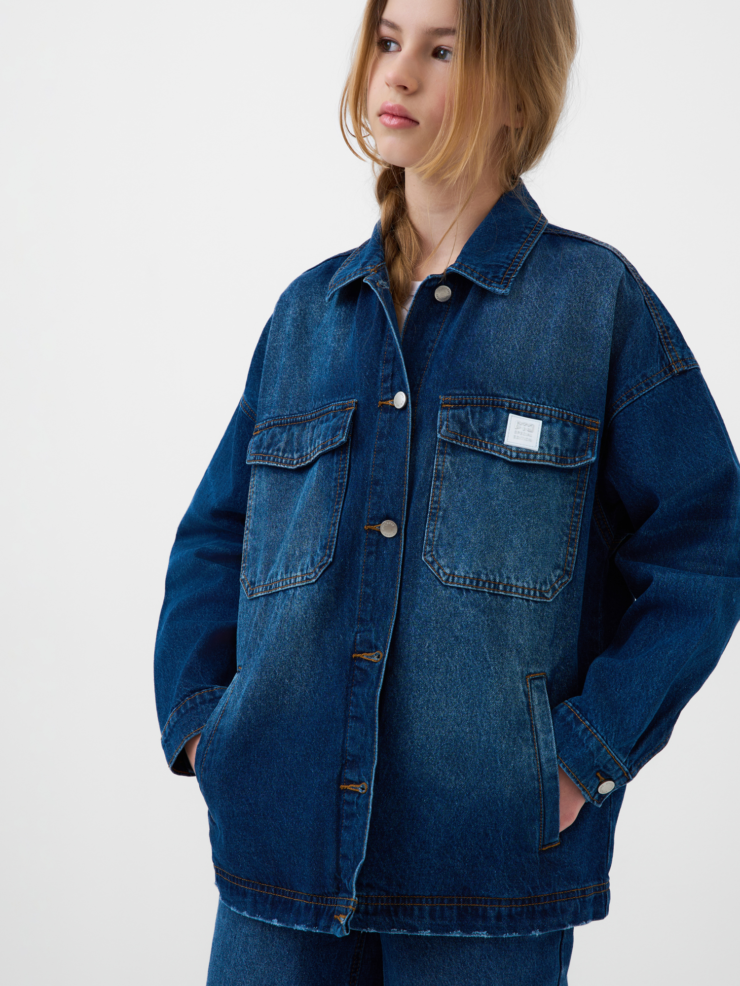 Куртка джинсовая PlayToday 12621123 - фото 7