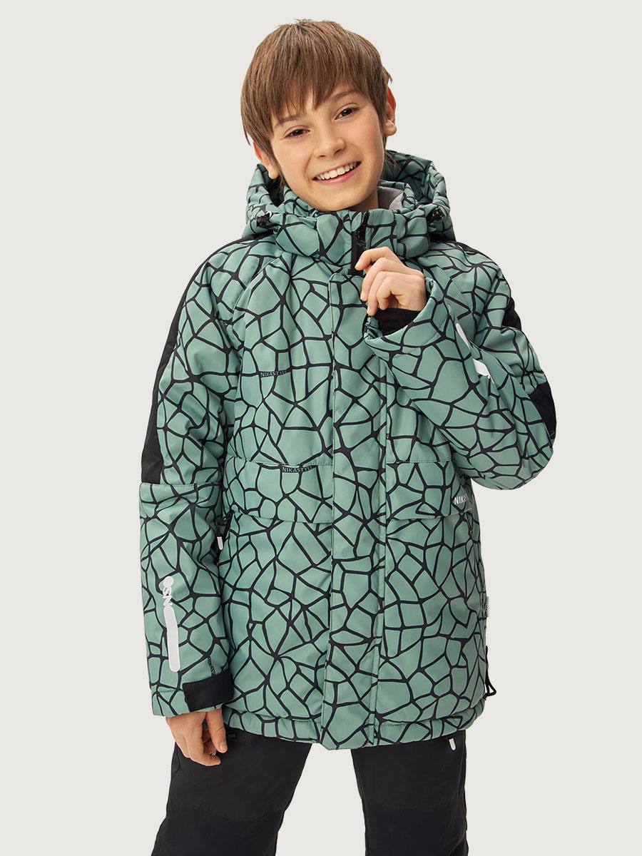 Костюм NIKASTYLE 7з3125 полынь/черный - фото 5