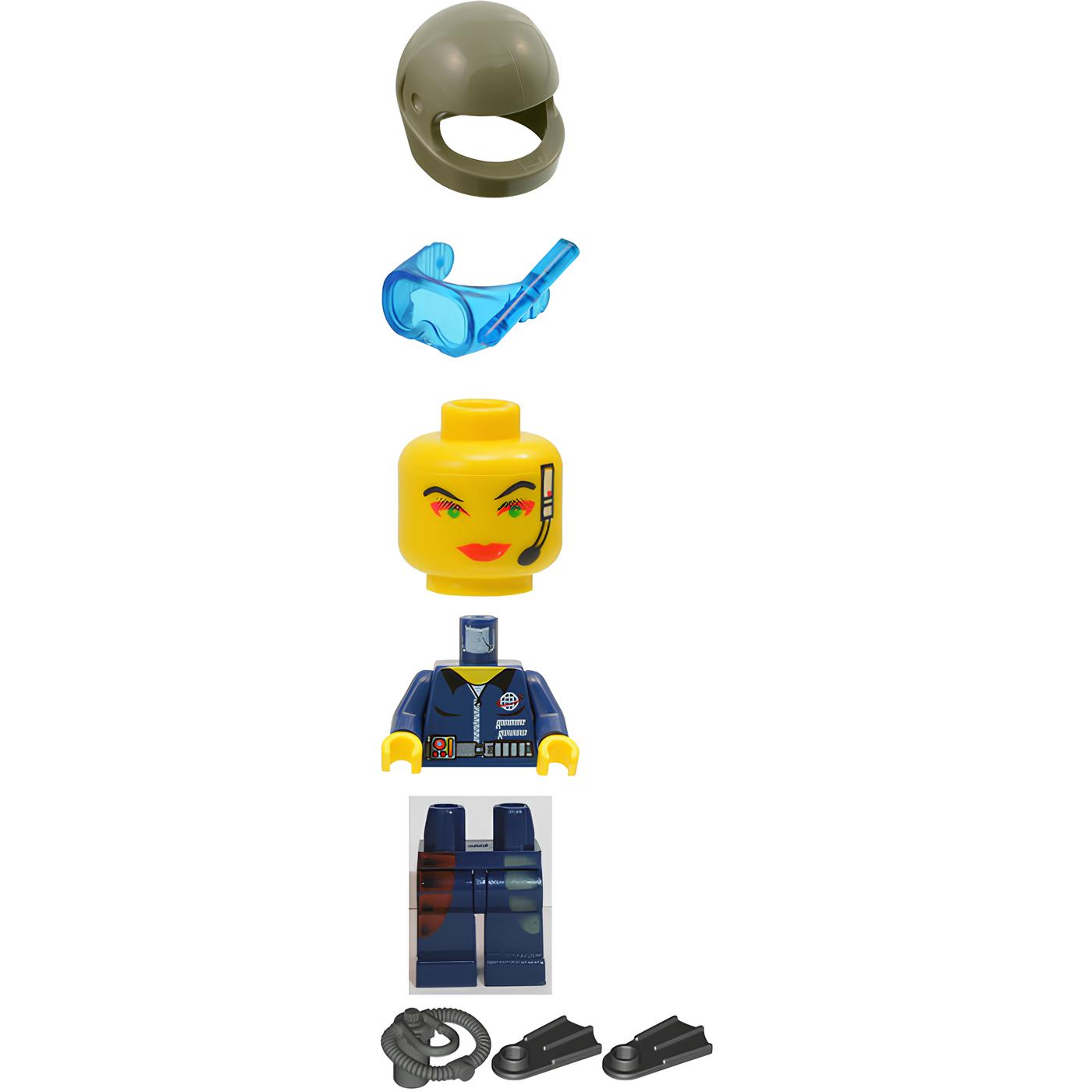 Фигурка LEGO Alpha Team Cam - фото 2