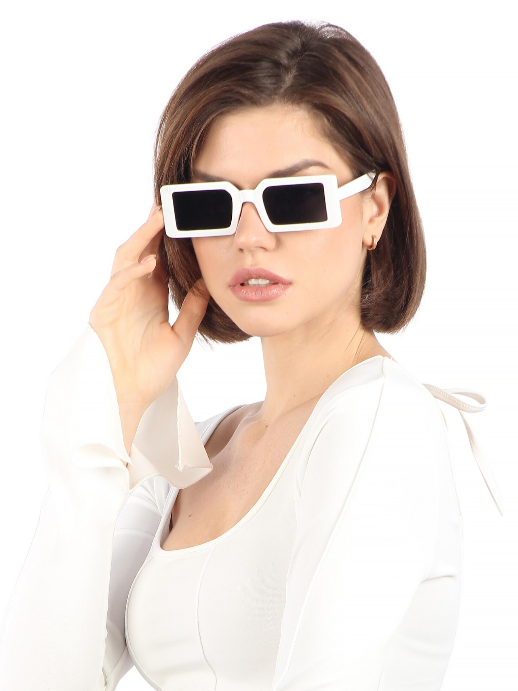 Очки солнцезащитные Pretty Mania RDD069-WBK - фото 2