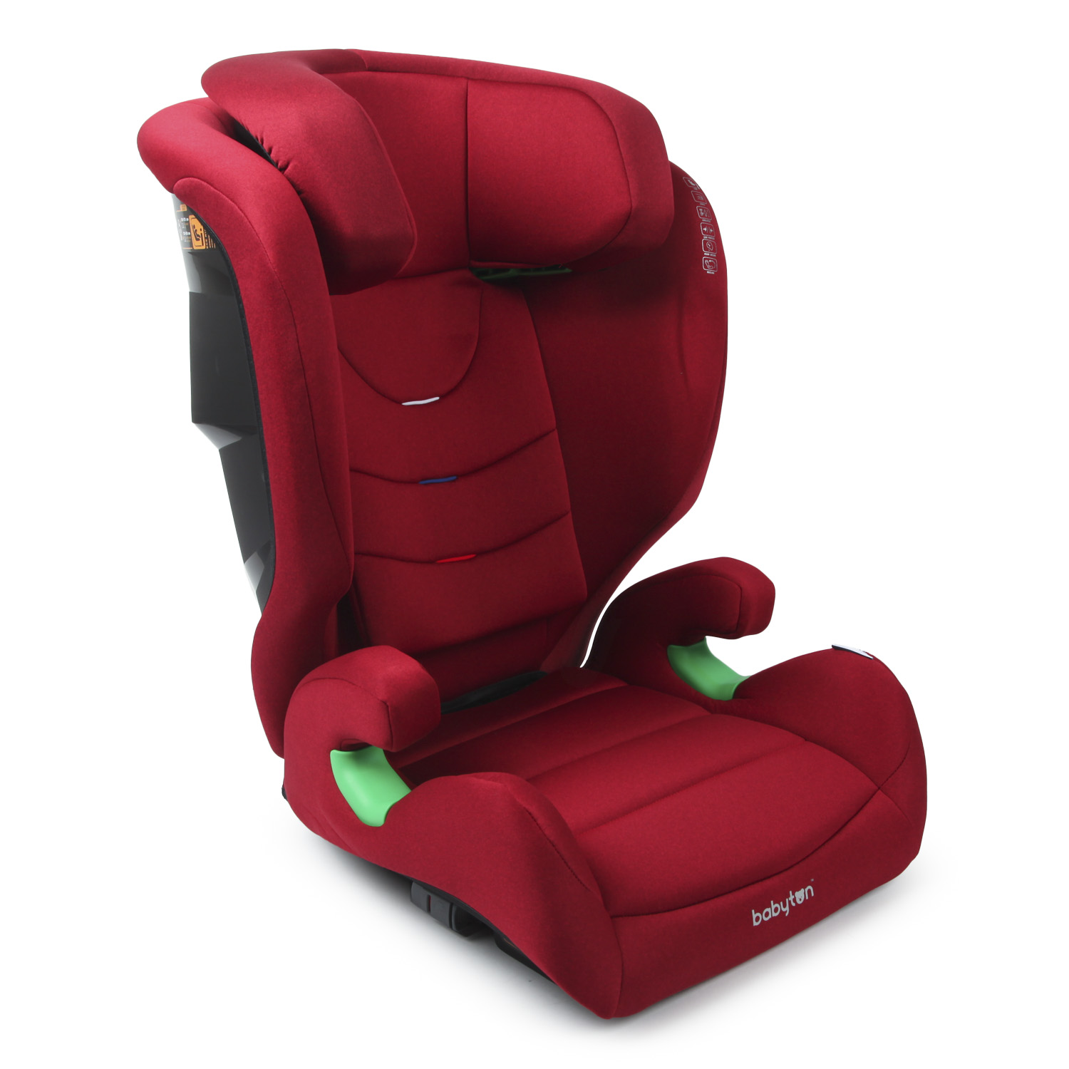 Автокресло Babyton Traveller Isofix 2/3 (15-36 кг) красный - фото 11