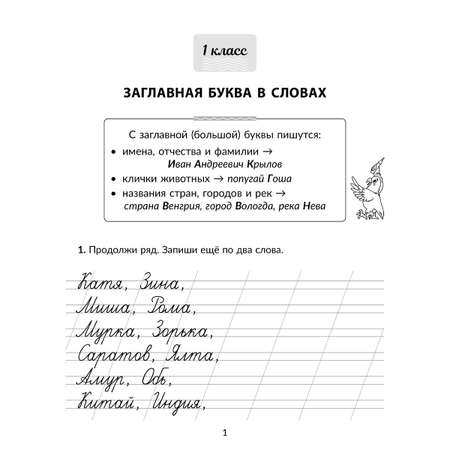 Книга ИД Литера Тренажёр по чистописанию с правилами и проверочными диктантами. 1-4 классы