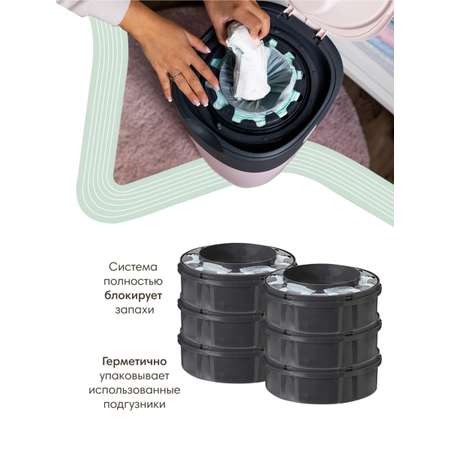 Кассеты для накопителя подгузников Tommee tippee Twist & Click, 6 шт