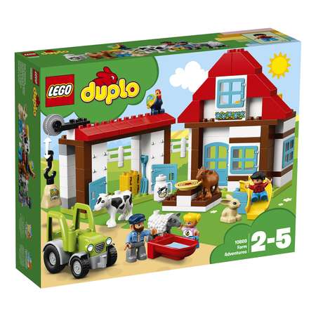 Конструктор LEGO DUPLO День на ферме блочный