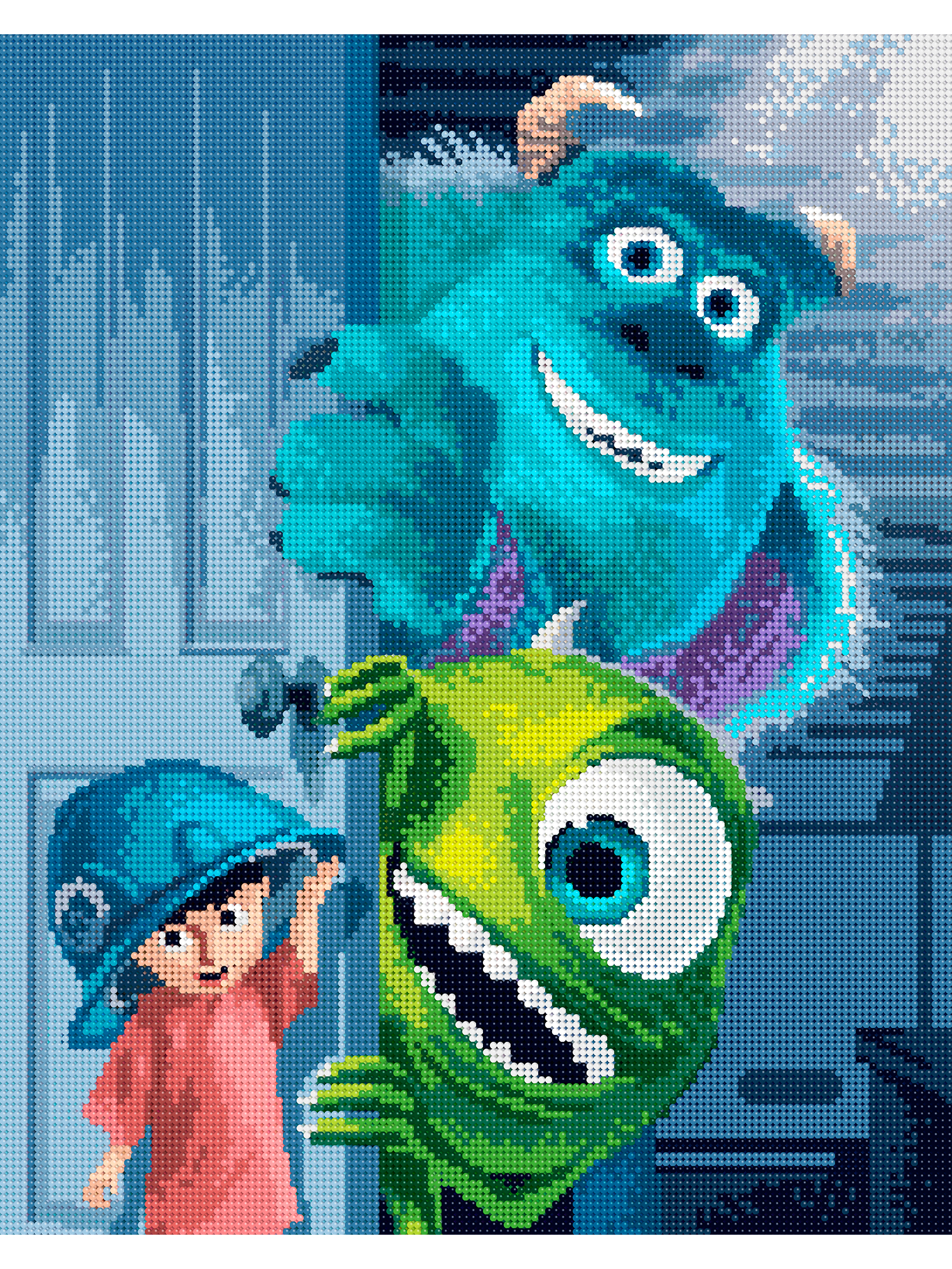 Алмазная мозаика Art on Canvas Корпорация монстров в ассортименте - фото 2