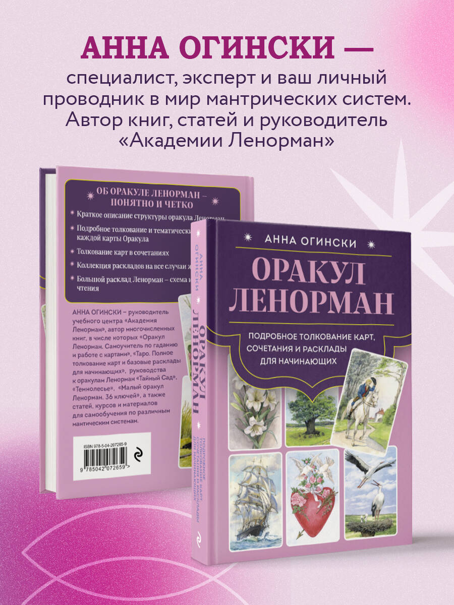 Книга Эксмо Оракул Ленорман. Подробное толкование карт, сочетания и расклады для начинающих - фото 4