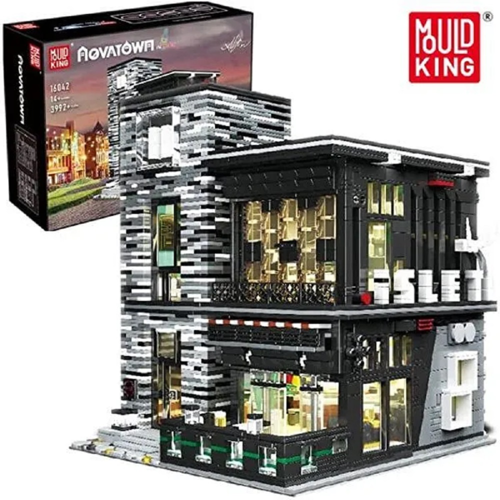 Конструктор Mould King Кофейня Старбакс блочный - фото 15