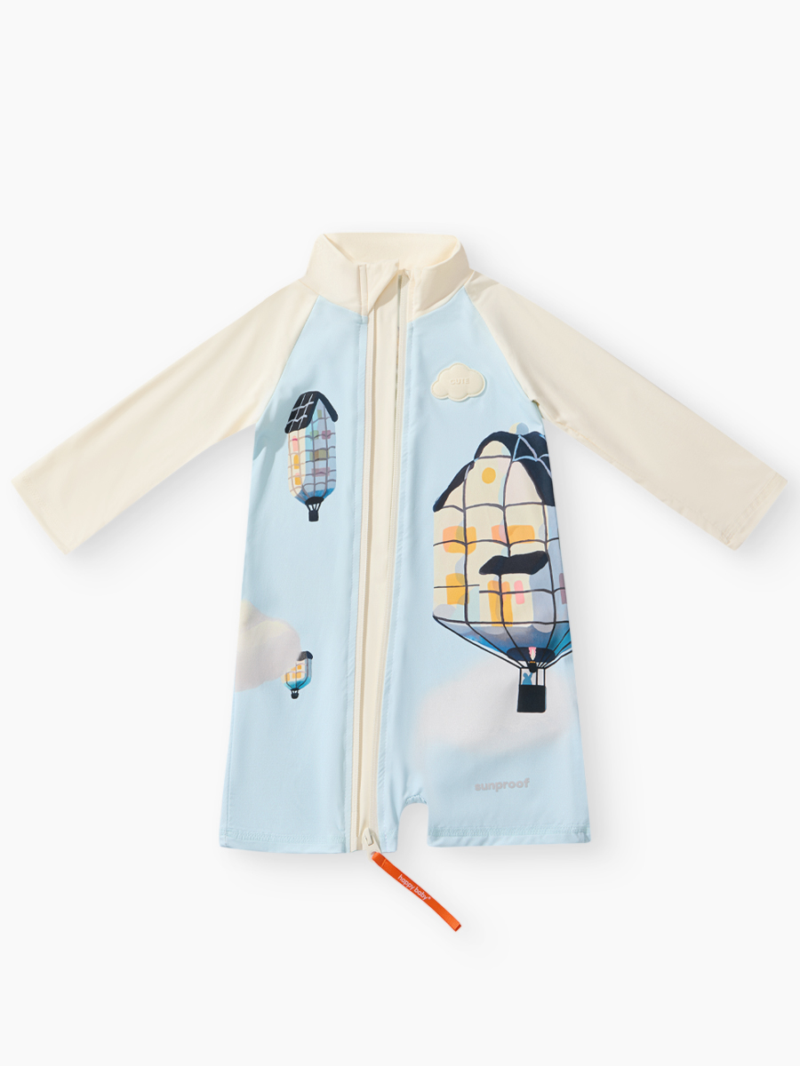 Костюм купальный Happy Baby 50654-0_light blue (air house) - фото 2