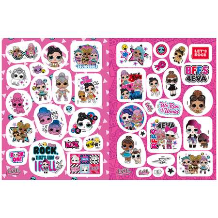 Книга ND PLAY Наклейки LOL Мы крутые 150шт