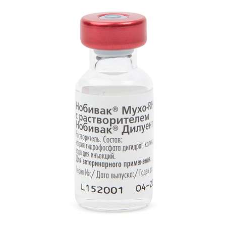 Вакцина для кроликов MSD Нобивак Myxo RHD 1доза