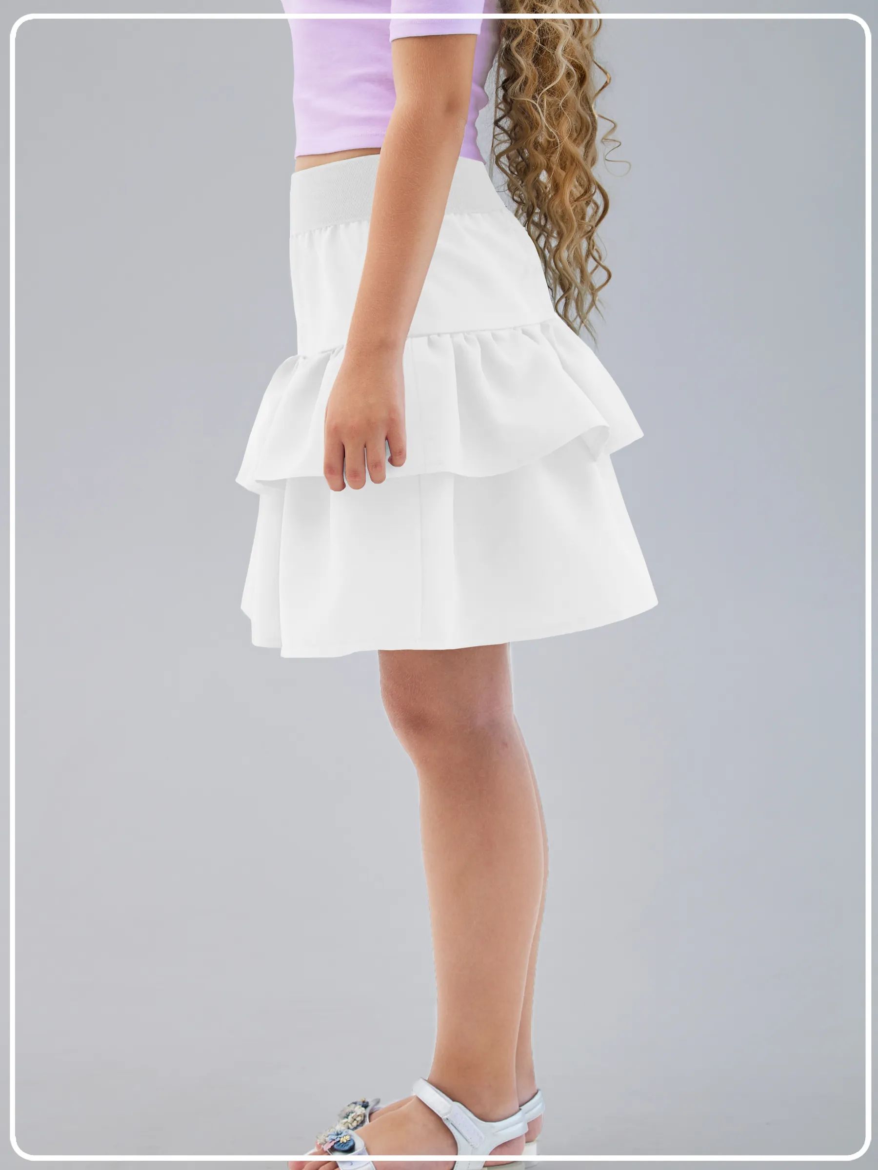 Юбка DALLINA Kids VIOLAWHITE - фото 3