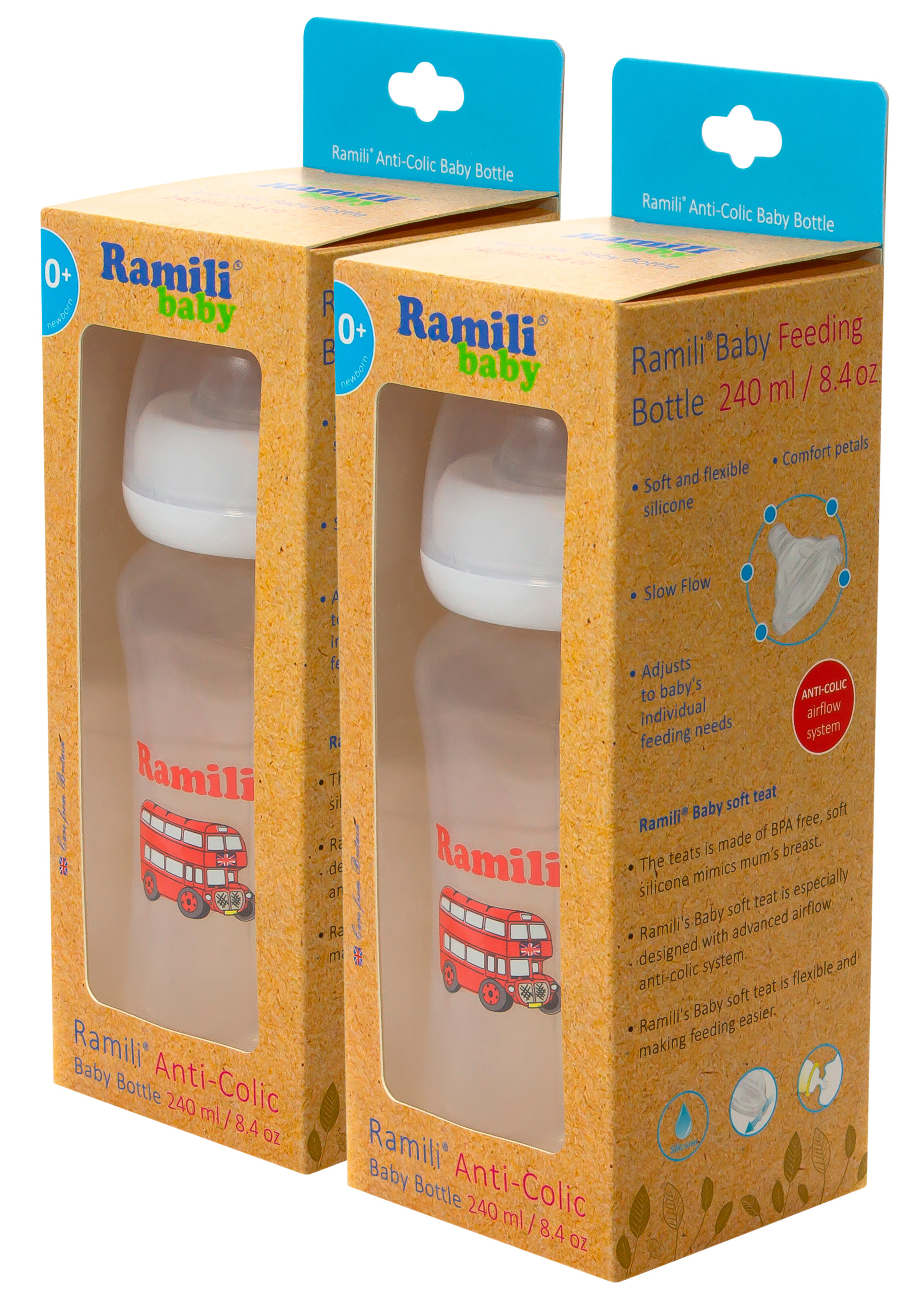Бутылочка Ramili 240 мл - фото 3