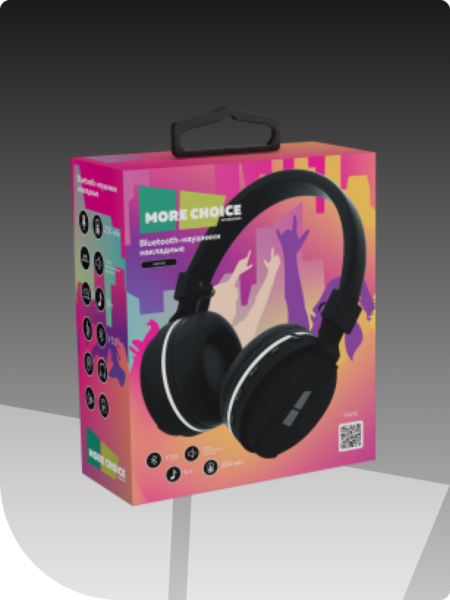 Наушники накладные More Choice - фото 5