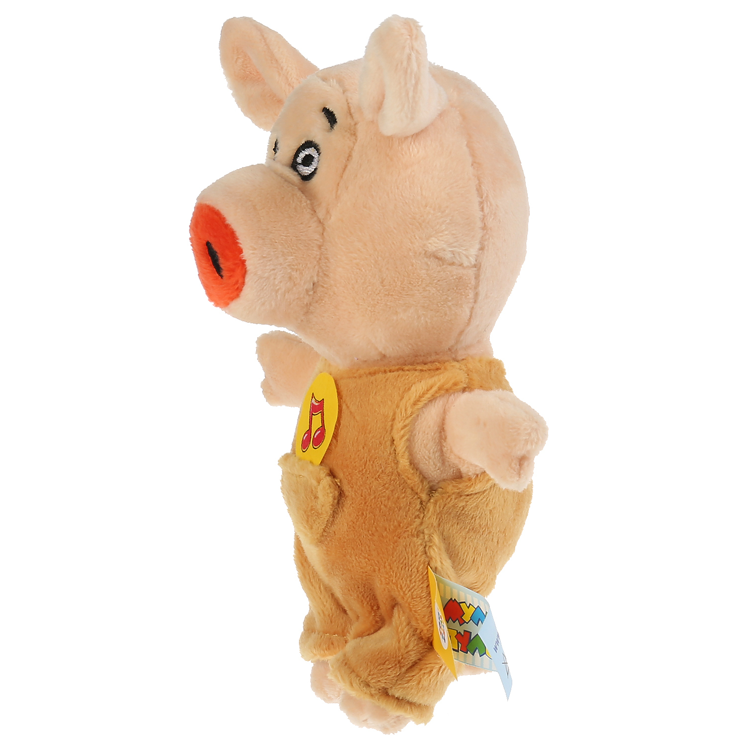Игрушка мягкая Мульти Пульти Оранжевая корова Коля - фото 4