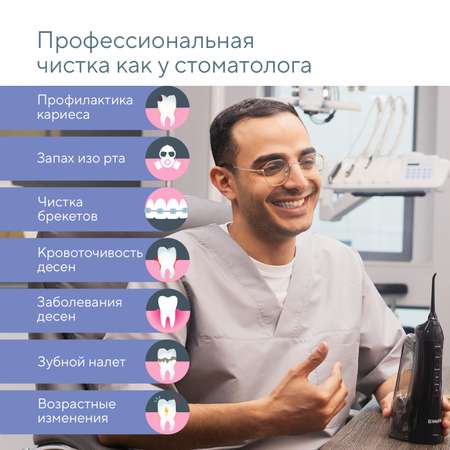 Ирригатор B.Well импульсный 3 реж.