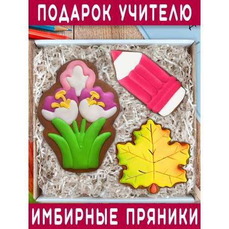 Пряники имбирные ручной работы Вкусный подарок Подарочный набор в подарок учителю