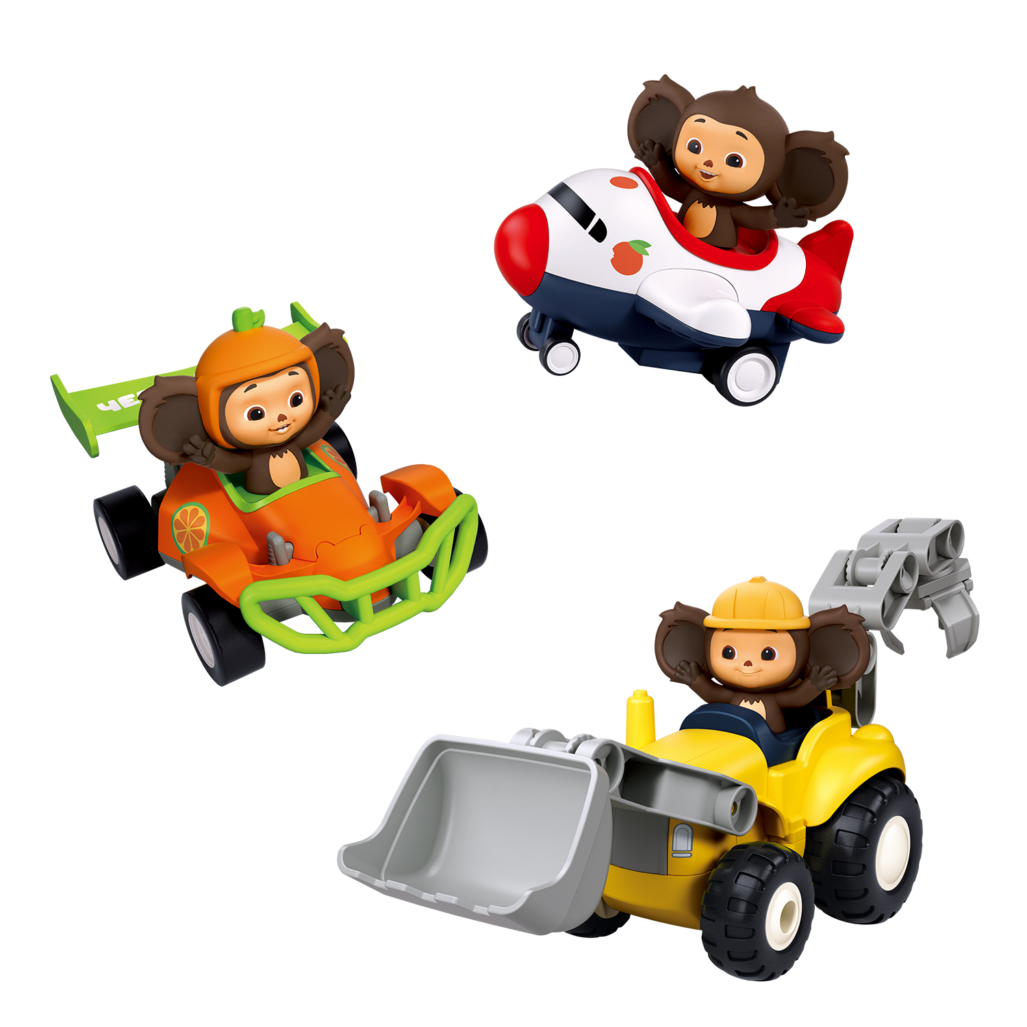 Конструктор SLUBAN Чебурашка 30 дет. - фото 1