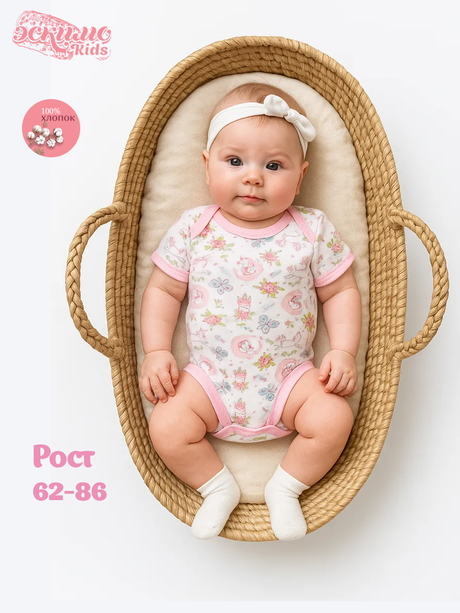 Боди 2 шт Эскимо 43-7175 - фото 2