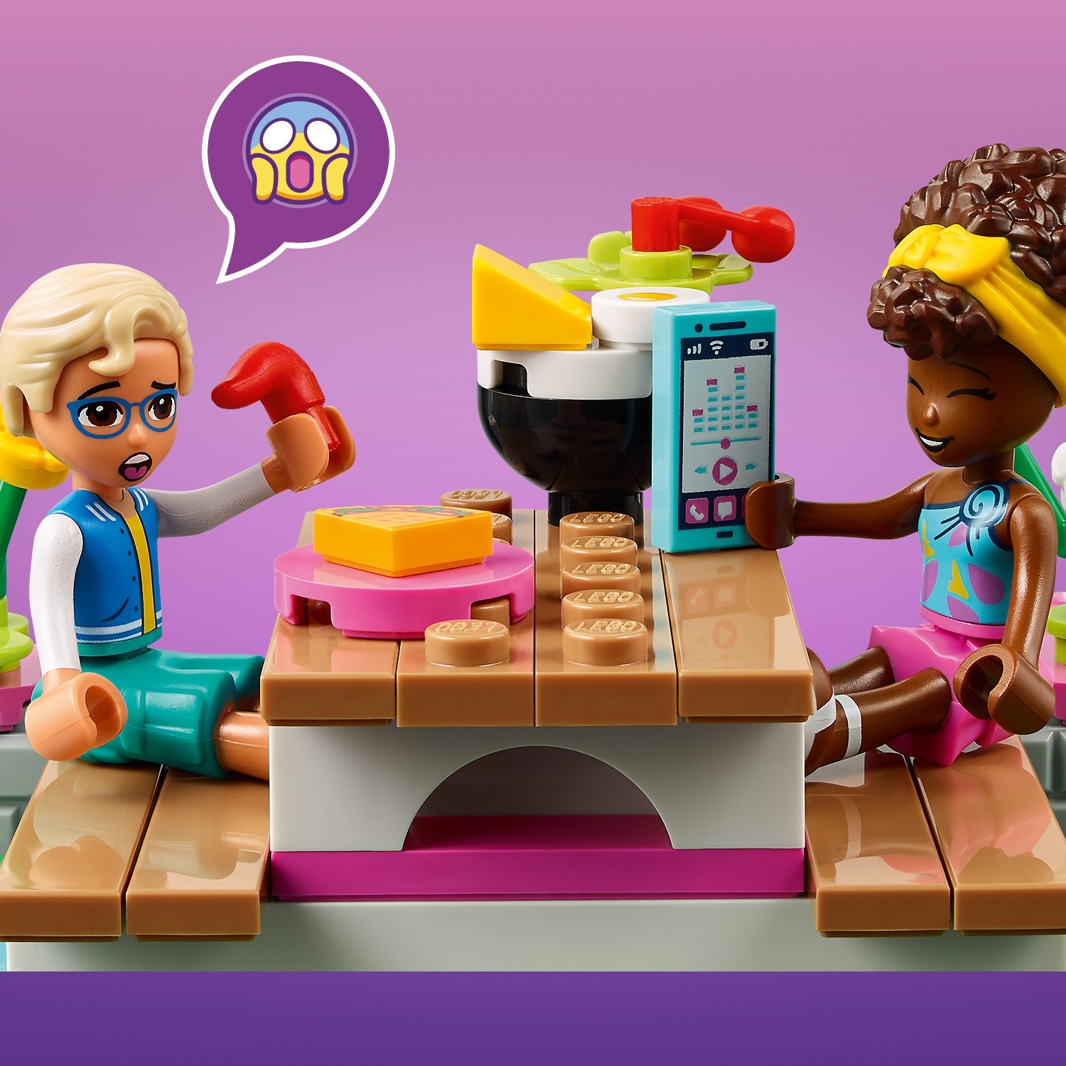 Конструктор LEGO Friends Рынок уличной еды - фото 10