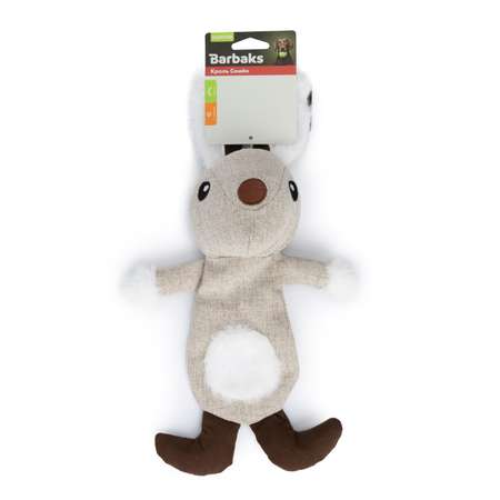 Игрушка для собак Barbaks Кроль Семён мягкая пищит шуршит 20*35см