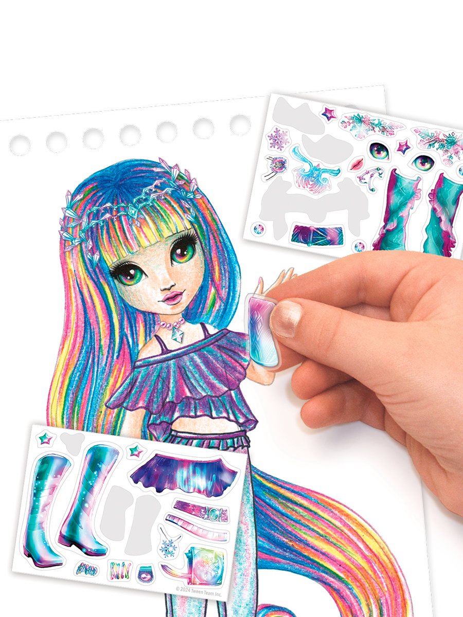 Набор для творчества Nebulous Stars дизайнерский скетчбук, серия Isadora, 11450_NSDA - фото 5