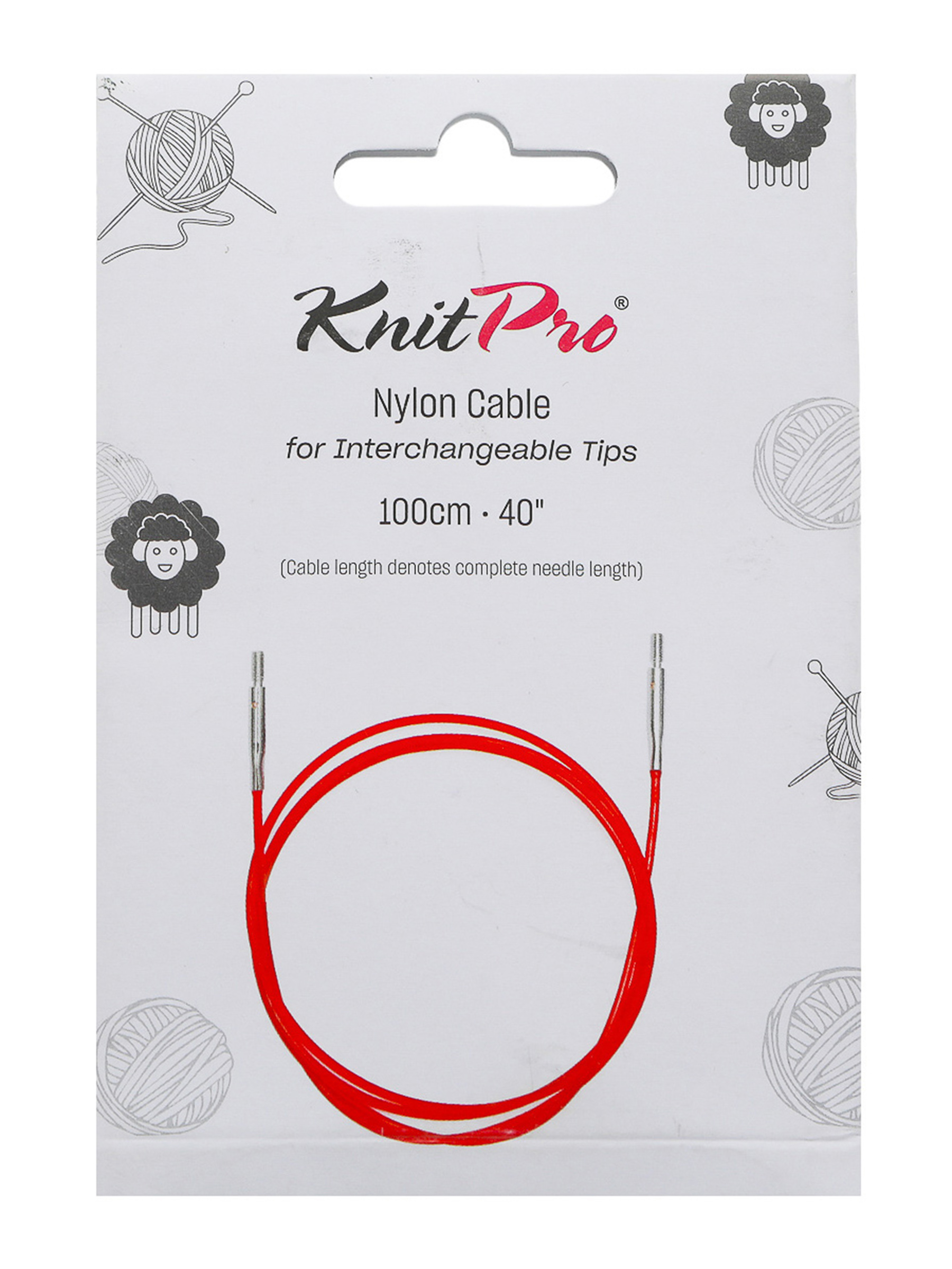 Тросик для съемных спиц KnitPro круговые - фото 4
