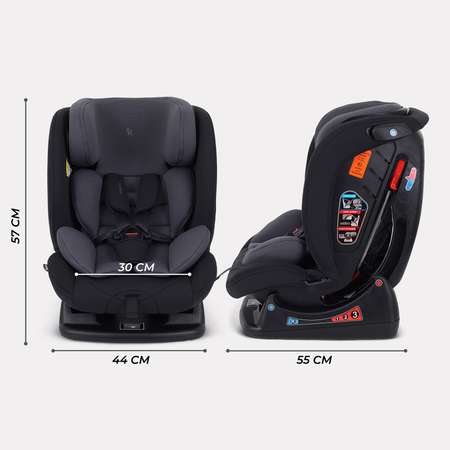 Автокресло Rant AY913 Matrix 0+/1/2/3 (0-36 кг) серый