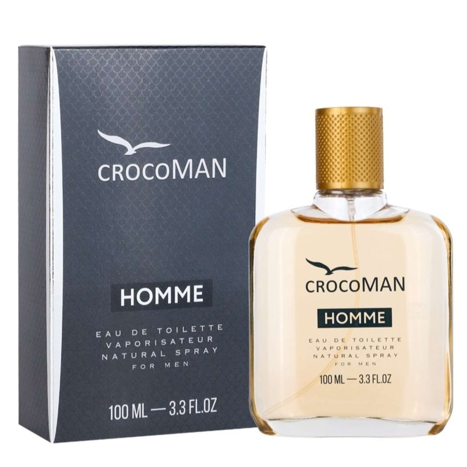 Туалетная вода мужская DELTA HOME CrocoMAN Homme 100мл - фото 1
