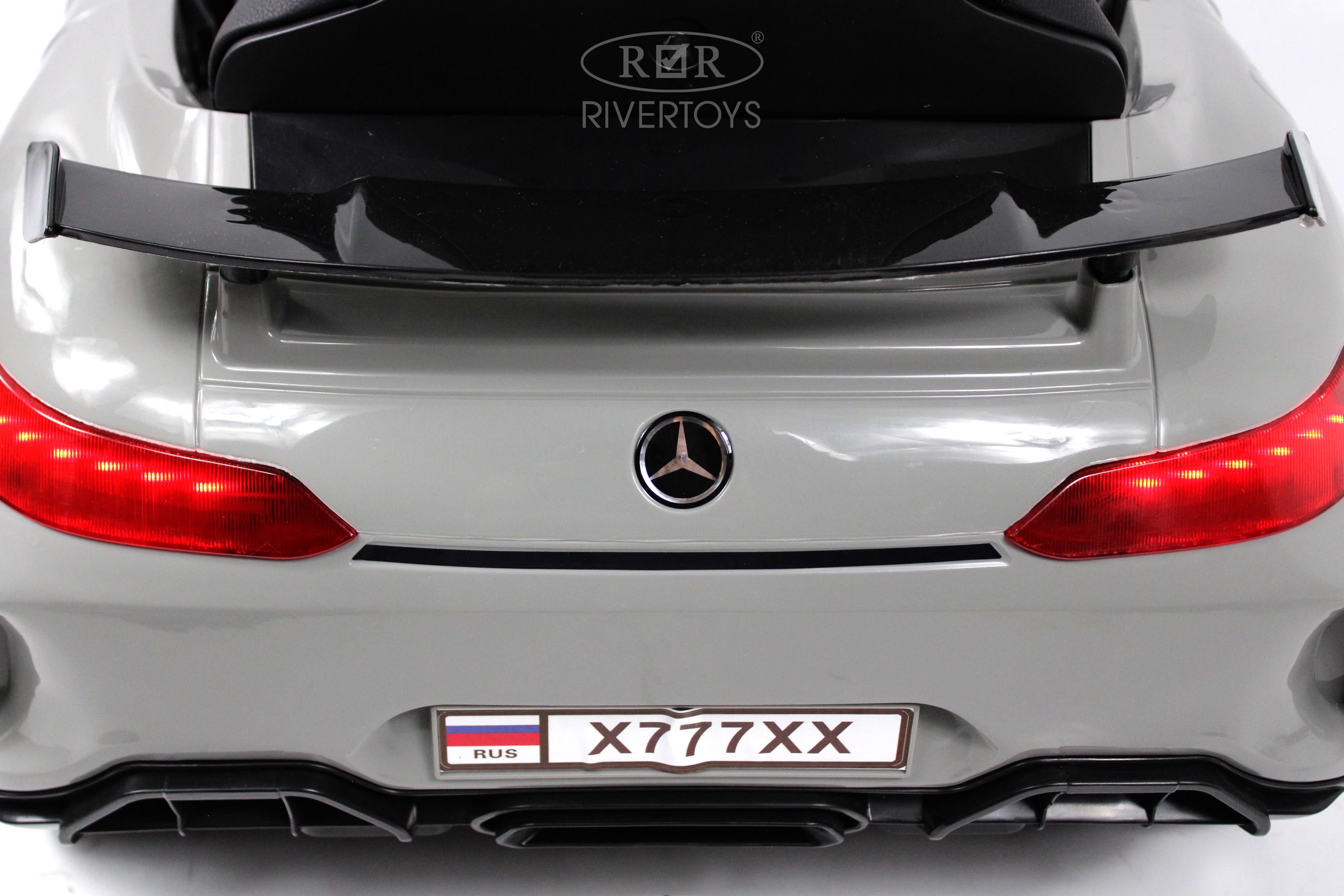 Электромобиль RIVERTOYS Mercedes X777XX-AMG-GREY С пультом ДУ - фото 20