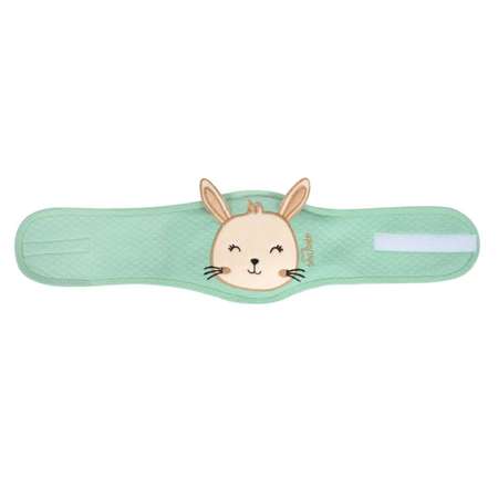 Пояс-грелка SEVIBEBE для новорожденных от колик с вишневыми косточками Зайчик