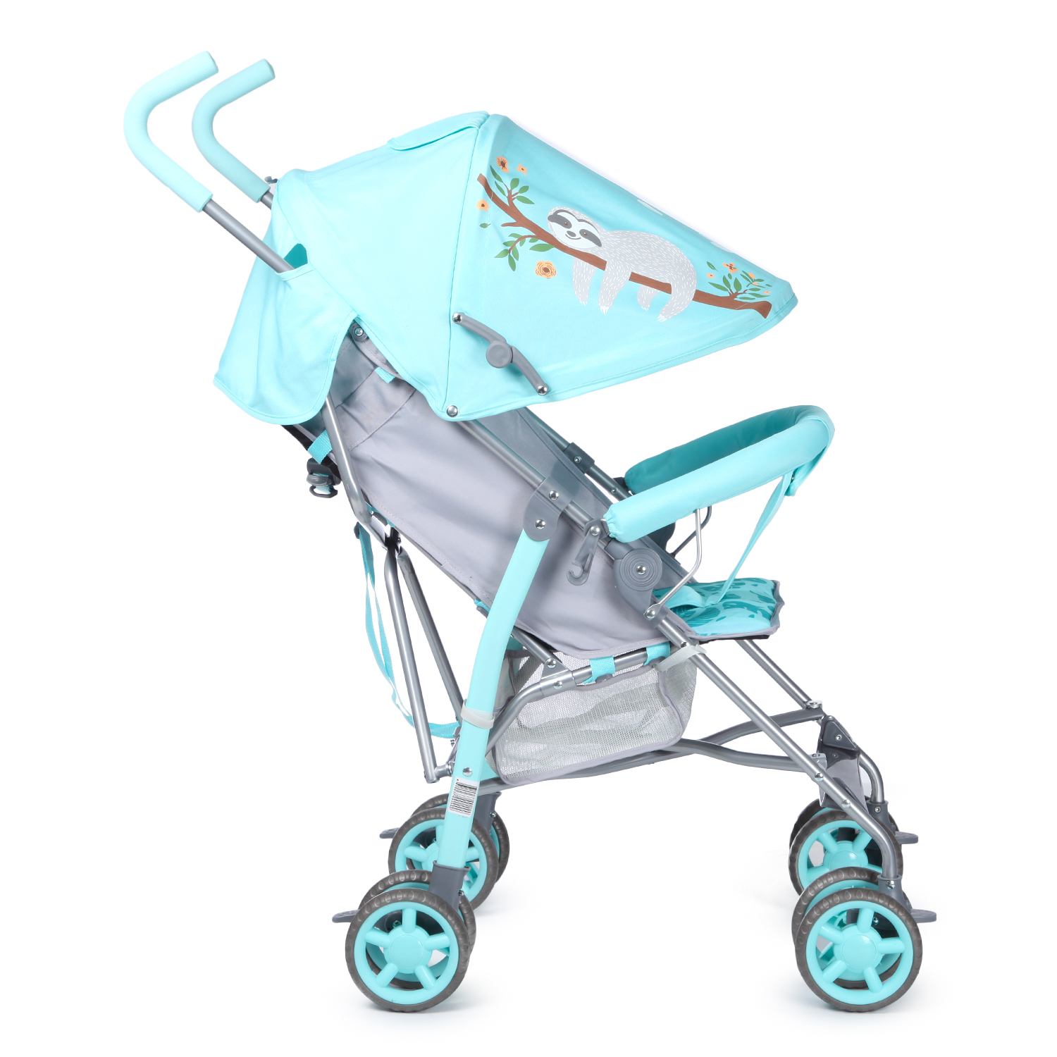 Коляска прогулочная Babyton Zoo Light Blue голубой - фото 2