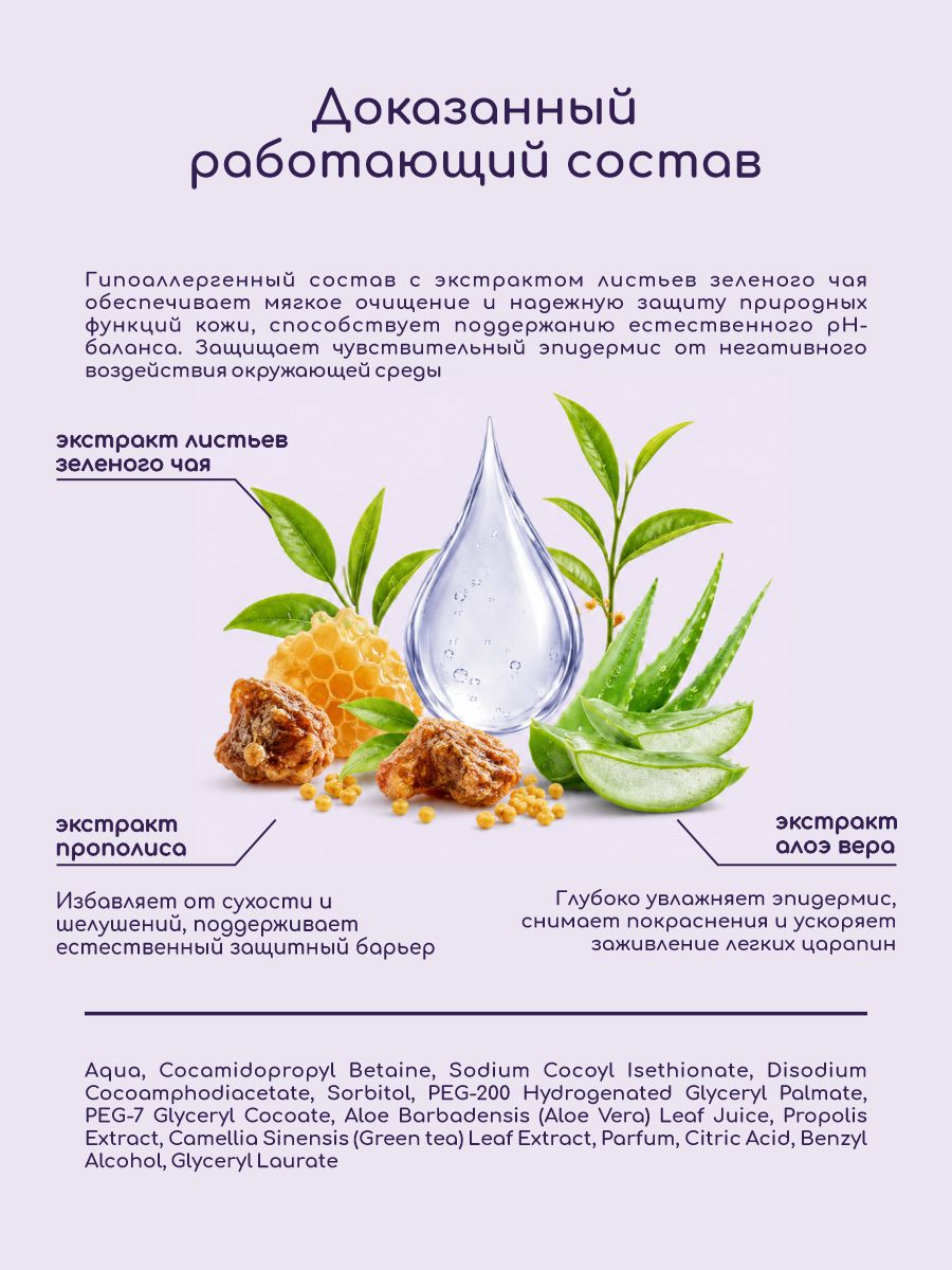 Гель для подмывания Cubby для девочек 0+ 200 мл - фото 3