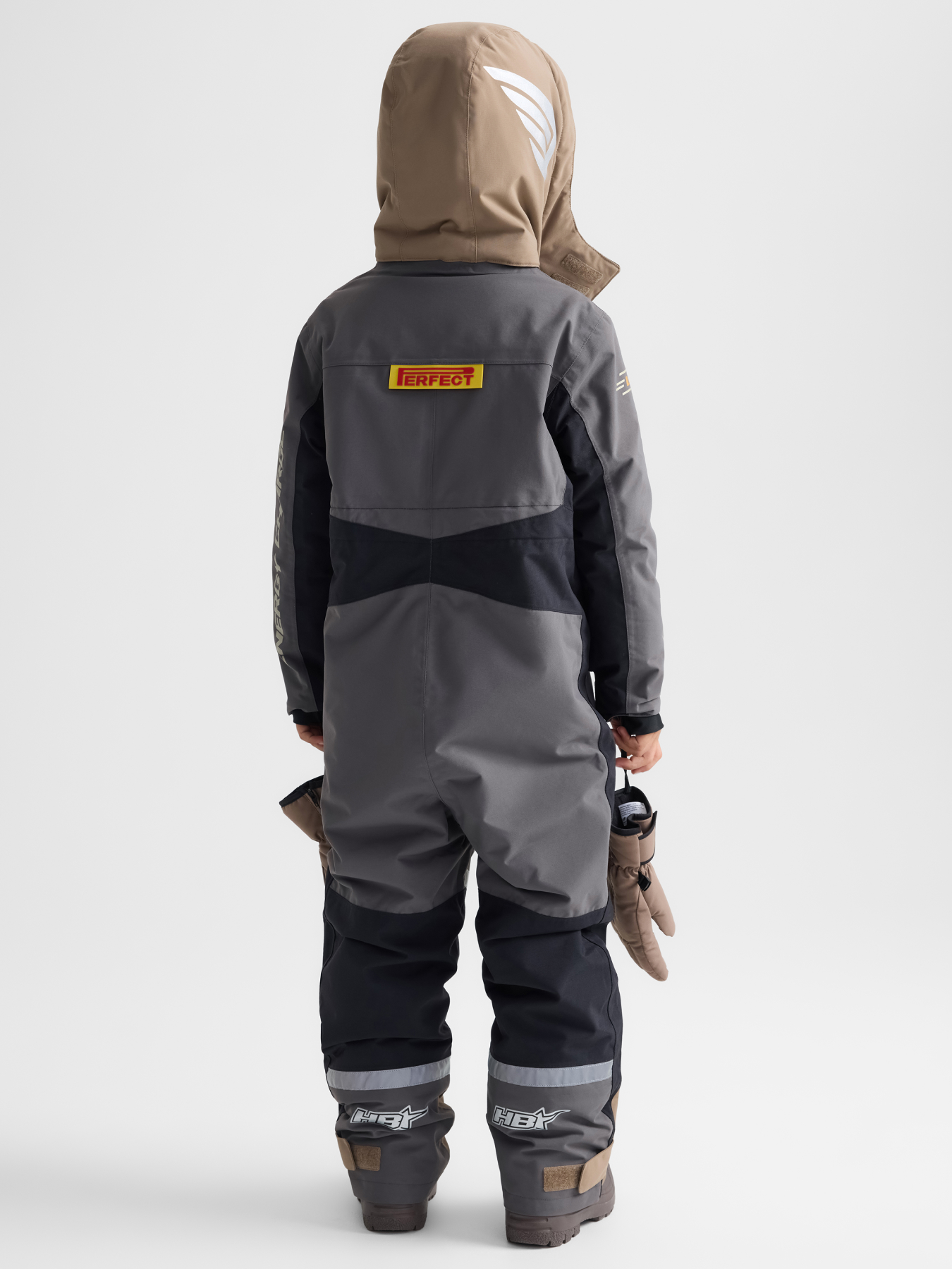 Комбинезон Happy Baby 89115-1_dark-grey - фото 2