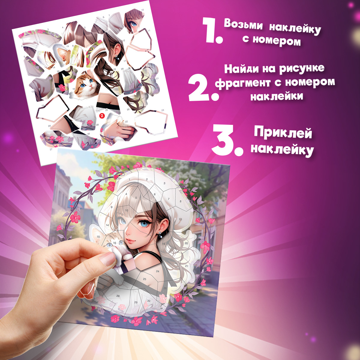 Аппликация Дрофа-Медиа Аниме - фото 3