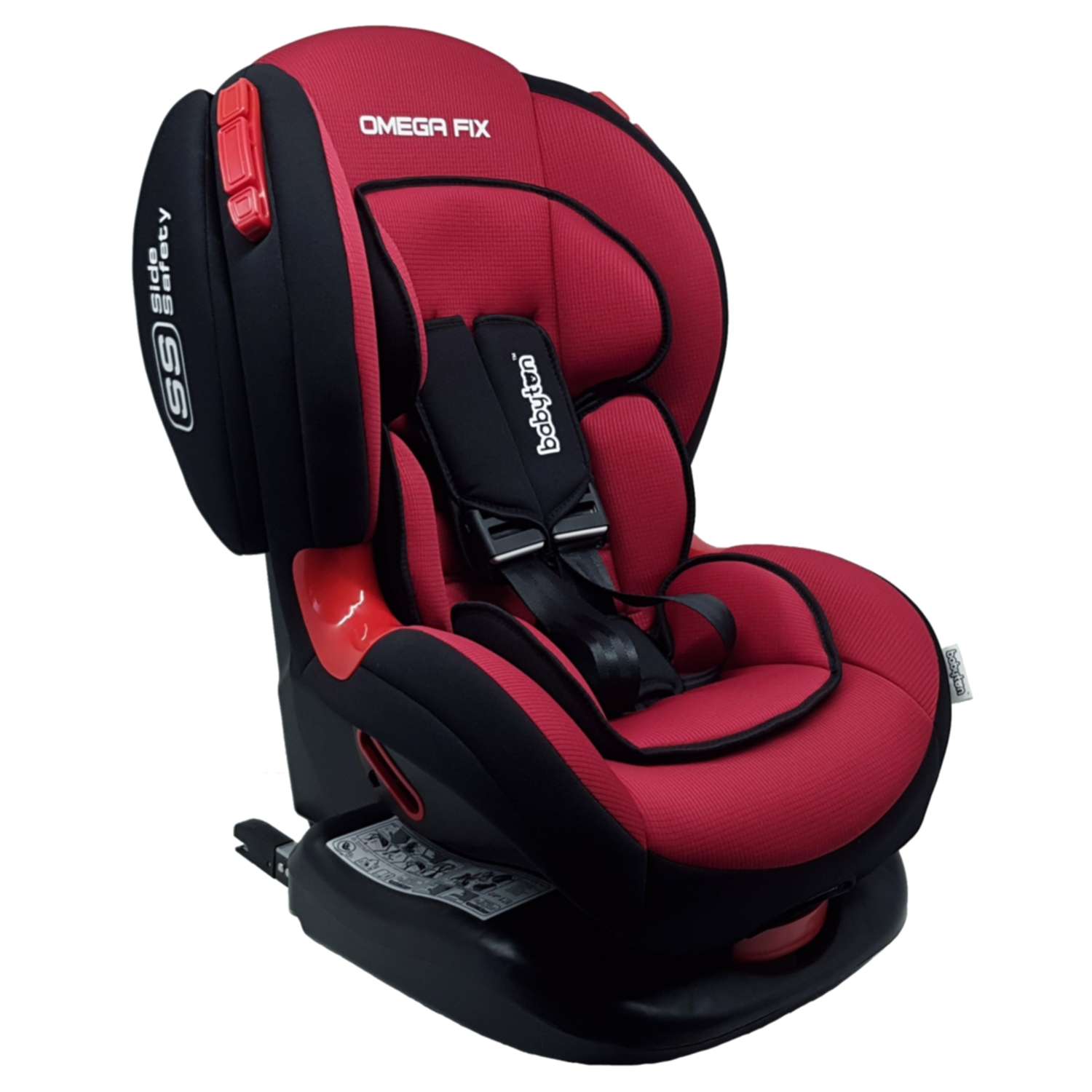 Автокресло Babyton Omega Fix Ruby Isofix 1/2 (9-25 кг) - фото 13