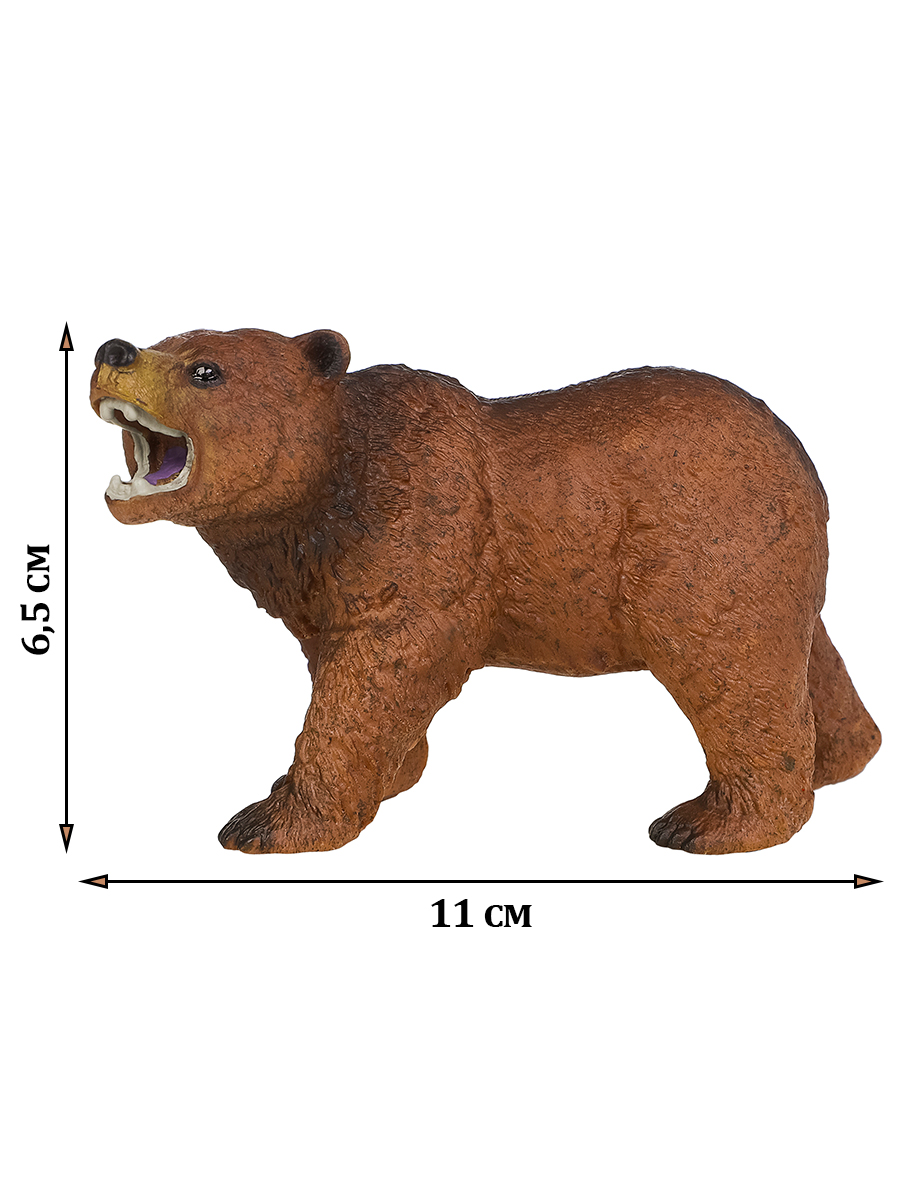 Игровой набор Masai Mara Семья бурых медведей - фото 2