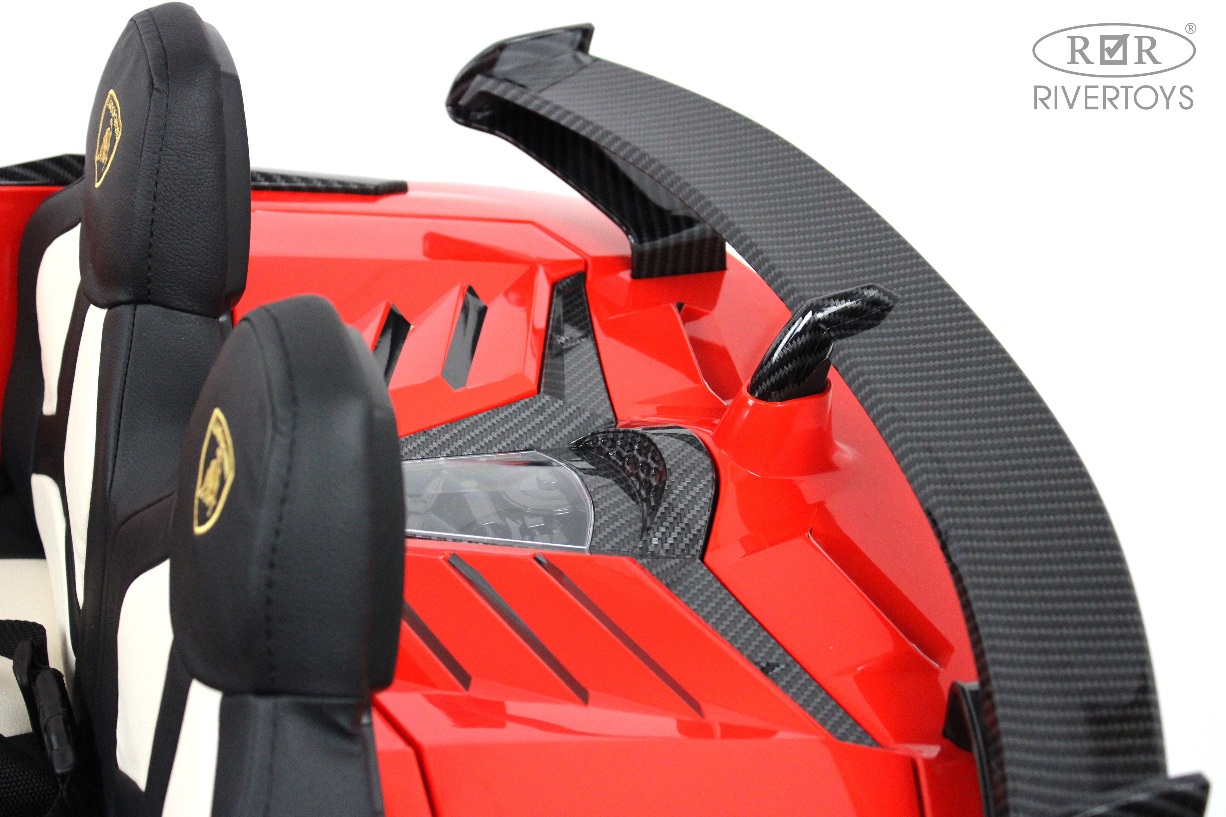 Электромобиль RIVERTOYS A111MP-RED С пультом ДУ - фото 22