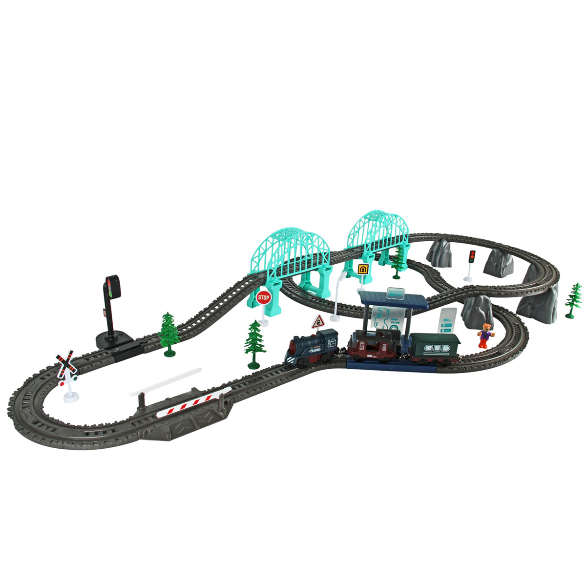 Набор железнодорожный Veld Co 119 см 135616 - фото 4