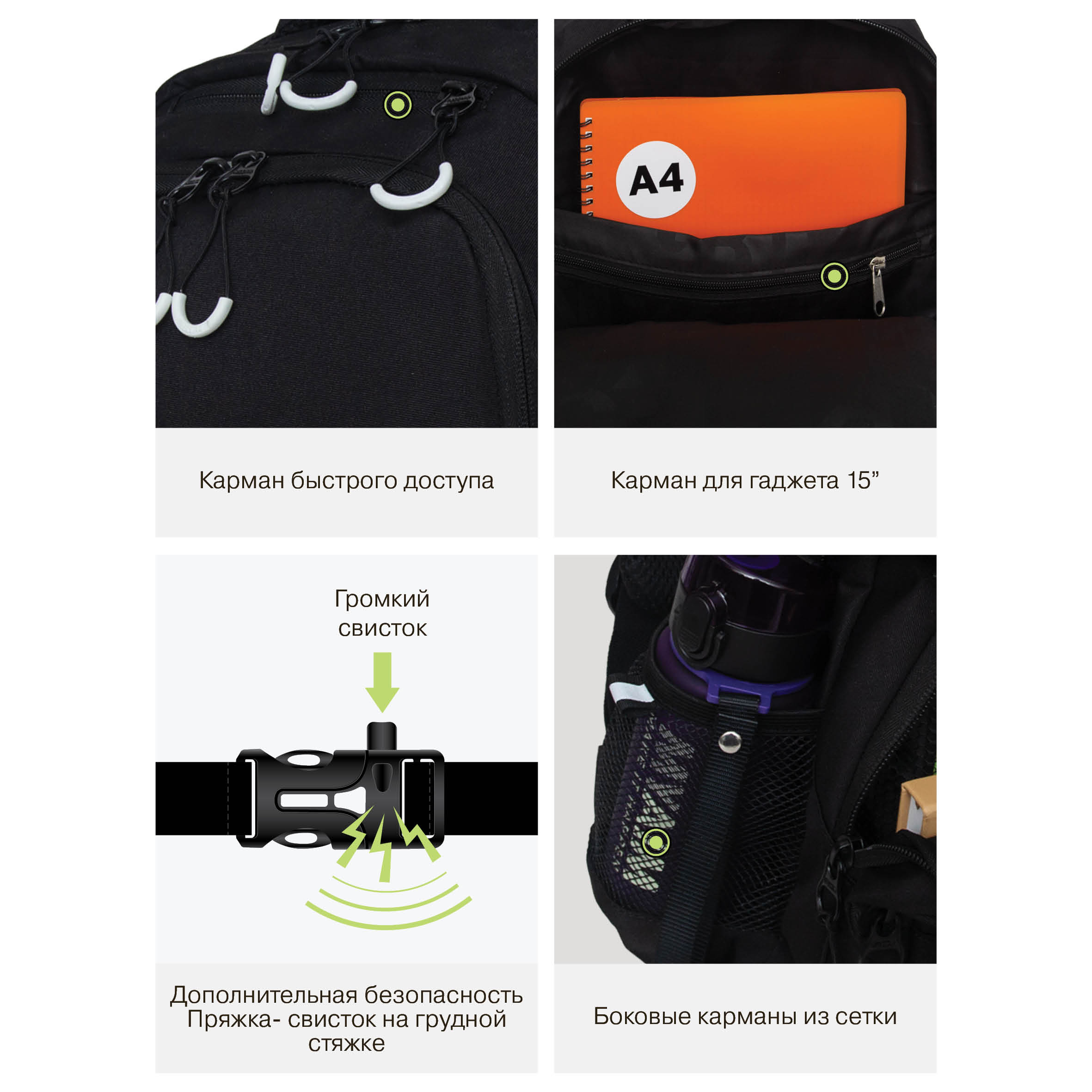 Рюкзак Grizzly - фото 12