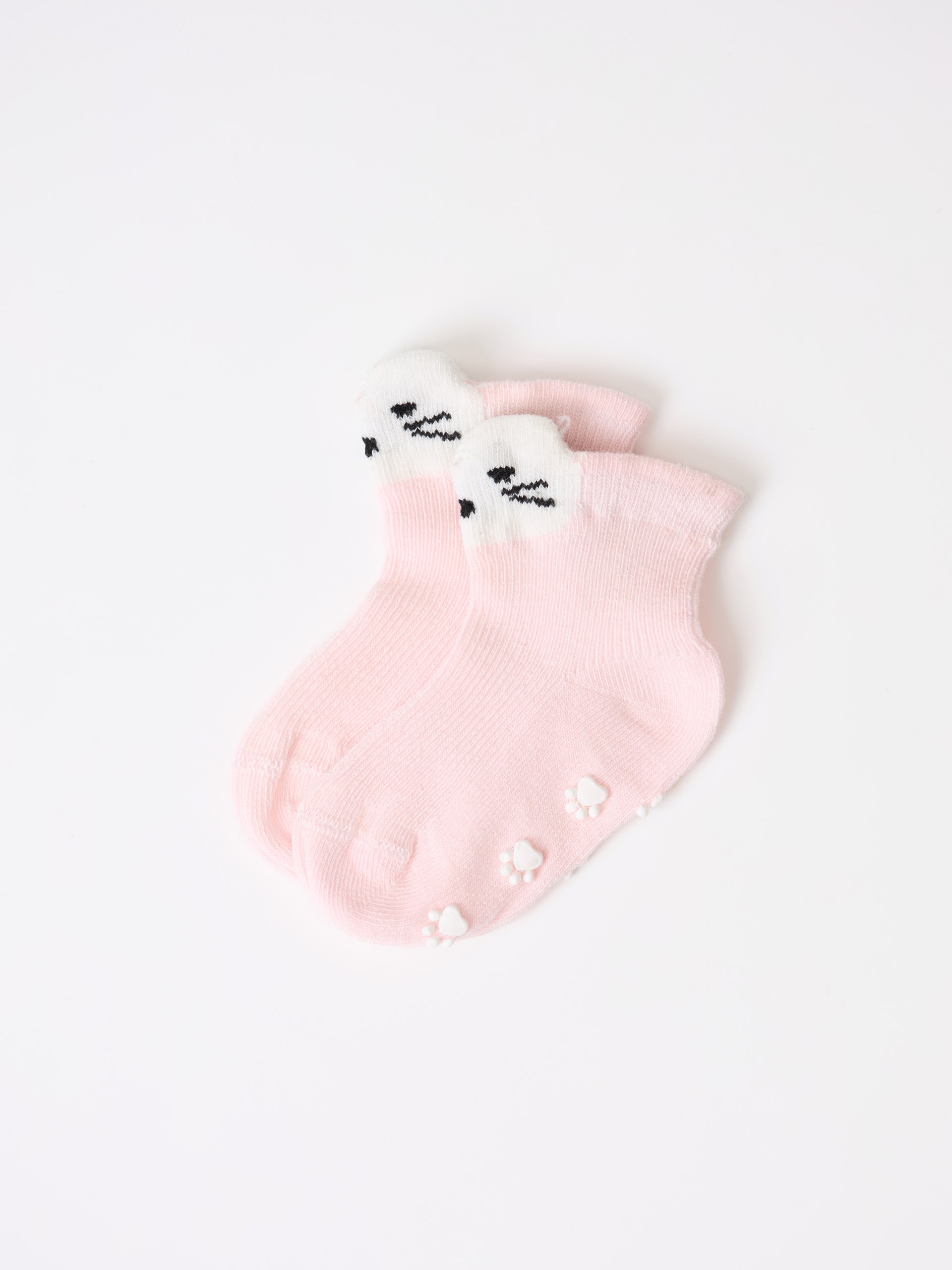 Носки 4 пары ALEX YVN B-2034-4-роз.жел.бел.св.роз. - фото 8