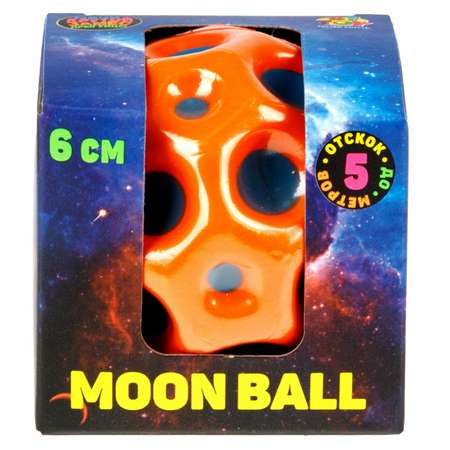Попрыгунчик №1TOY Moon Ball классический 6см в ассортименте