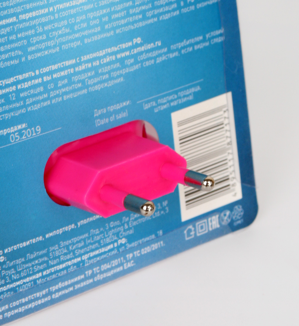 Ночник Camelion Фонарик - фото 7