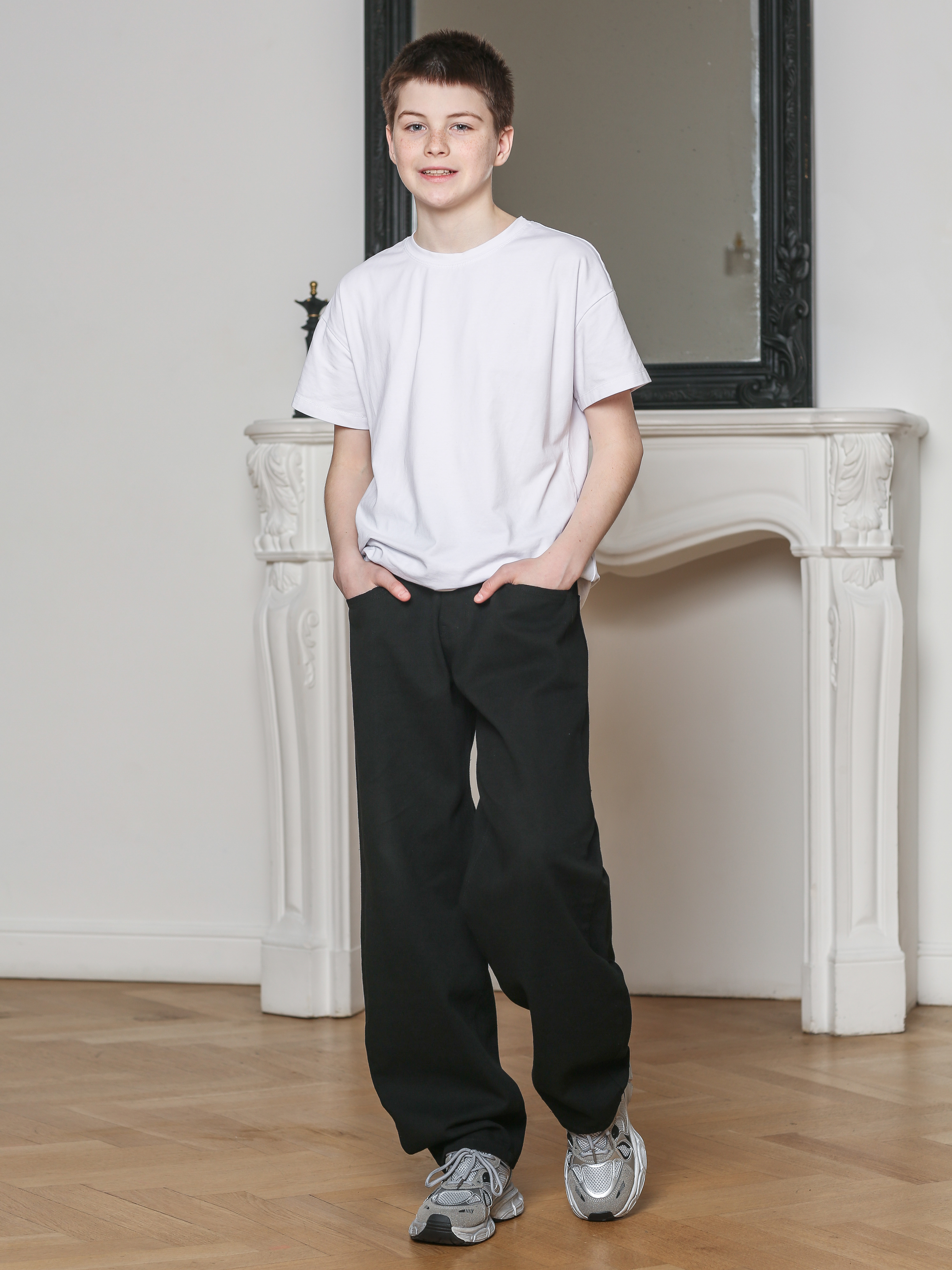 Джинсы-багги СИНИЙ МИР R171A-IL - фото 11